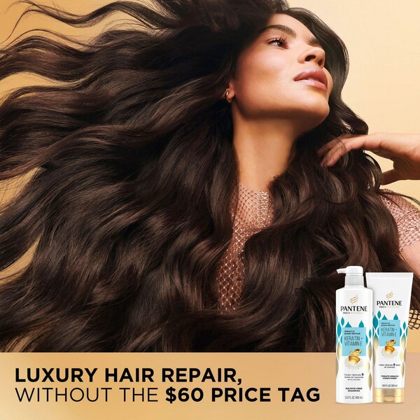 Pantene Pro-V Miracle Repair Keratin & Vitamin E Shampoo, 13.5 OZ