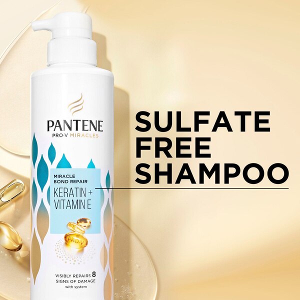 Pantene Pro-V Miracle Repair Keratin & Vitamin E Shampoo, 13.5 OZ