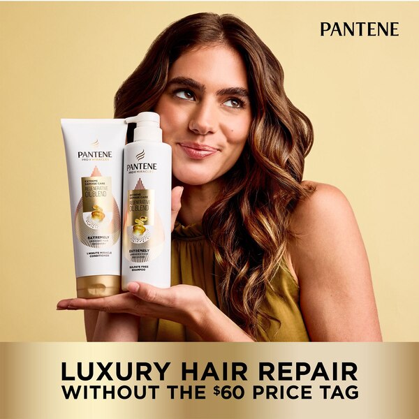 Pantene Pro-V Miracles Extreme Damage Care Shampoo, 13.5 OZ