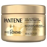 Pantene Pro-V Miracle Rescue Curl Define & Shine Leave-on Conditioner, 10.1 OZ, thumbnail image
