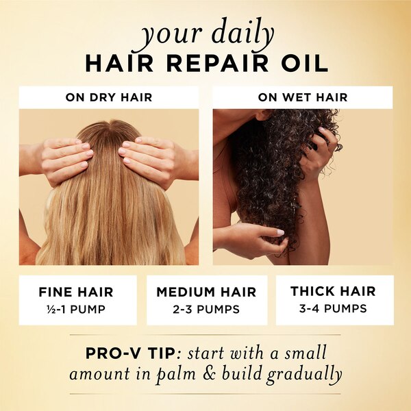 Pantene Pro-V Miracle Rescue Regenerative Hair Oil, 2 OZ