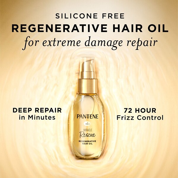 Pantene Pro-V Miracle Rescue Regenerative Hair Oil, 2 OZ