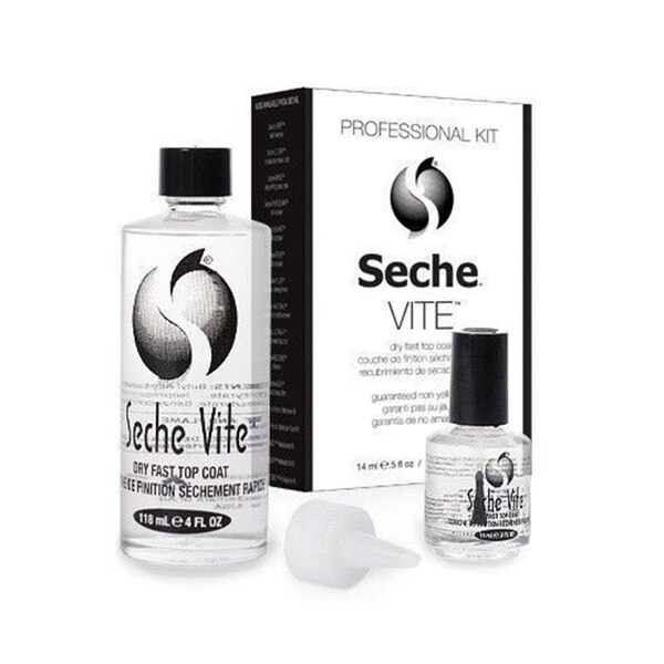 Seche Vite Dry Fast Top Coat Kit, 3 CT