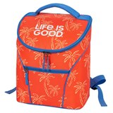 Life is Good 26-Can Insulated Backpack Cooler, Palm Trees, thumbnail image