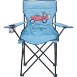 Life is Good Quad Chair, Blue, thumbnail image