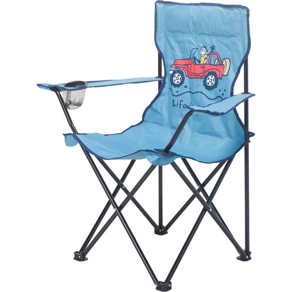 Life is Good Quad Chair, Blue