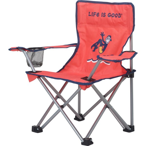 Life is Good Kid's Quad Chair, Orange