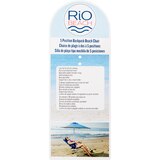 Rio Beach 5-Position Backpack Beach Chair, Navy & White Stripe, thumbnail image