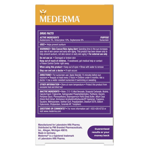 Mederma Scar Cream + SPF 30
