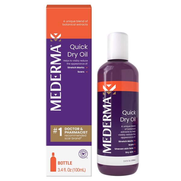 Mederma Quick Dry Oil, 3.4 OZ