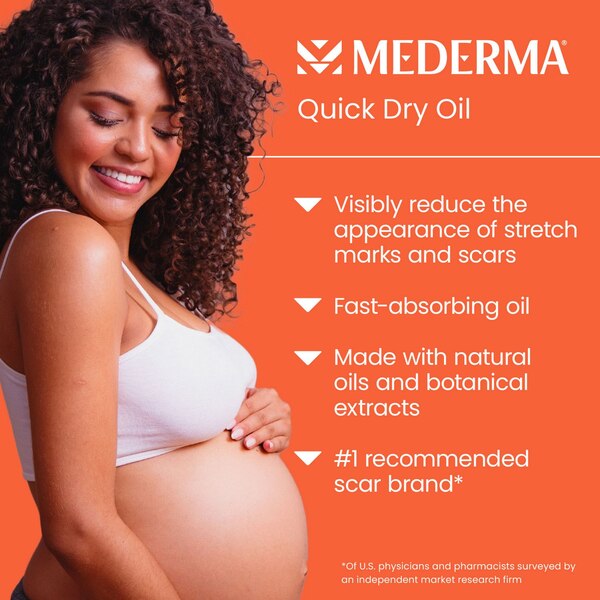 Mederma Quick Dry Oil, 3.4 OZ