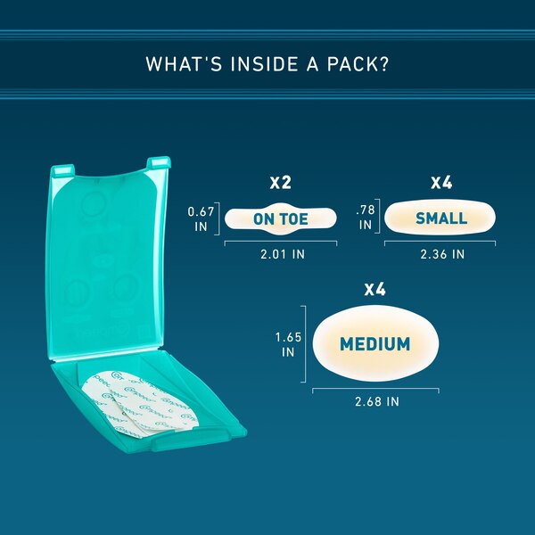 Compeed Blister Care Cushions Mixed sizes, 10 CT