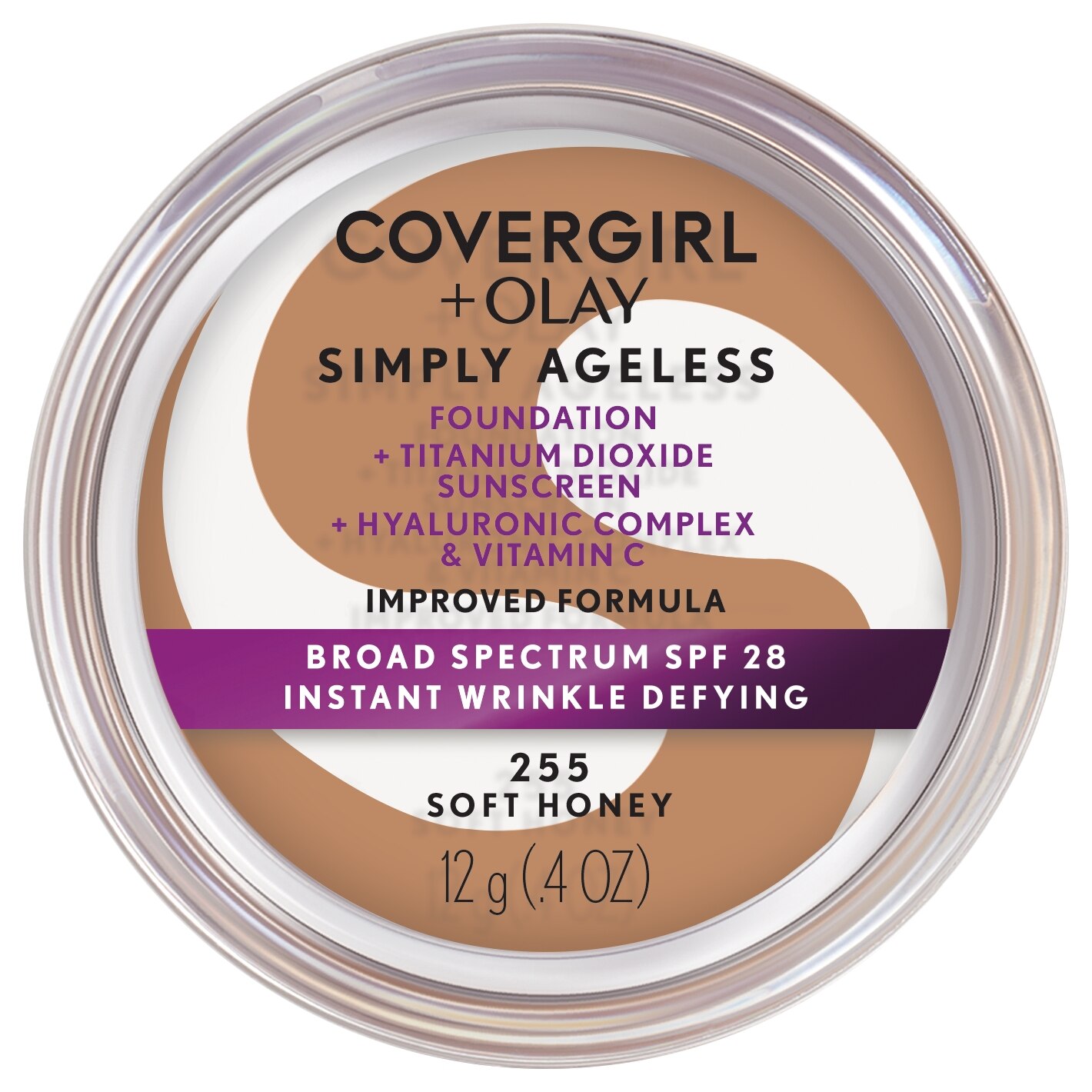 CoverGirl Simply Ageless Wrinkle Defying Foundation, Soft Honey