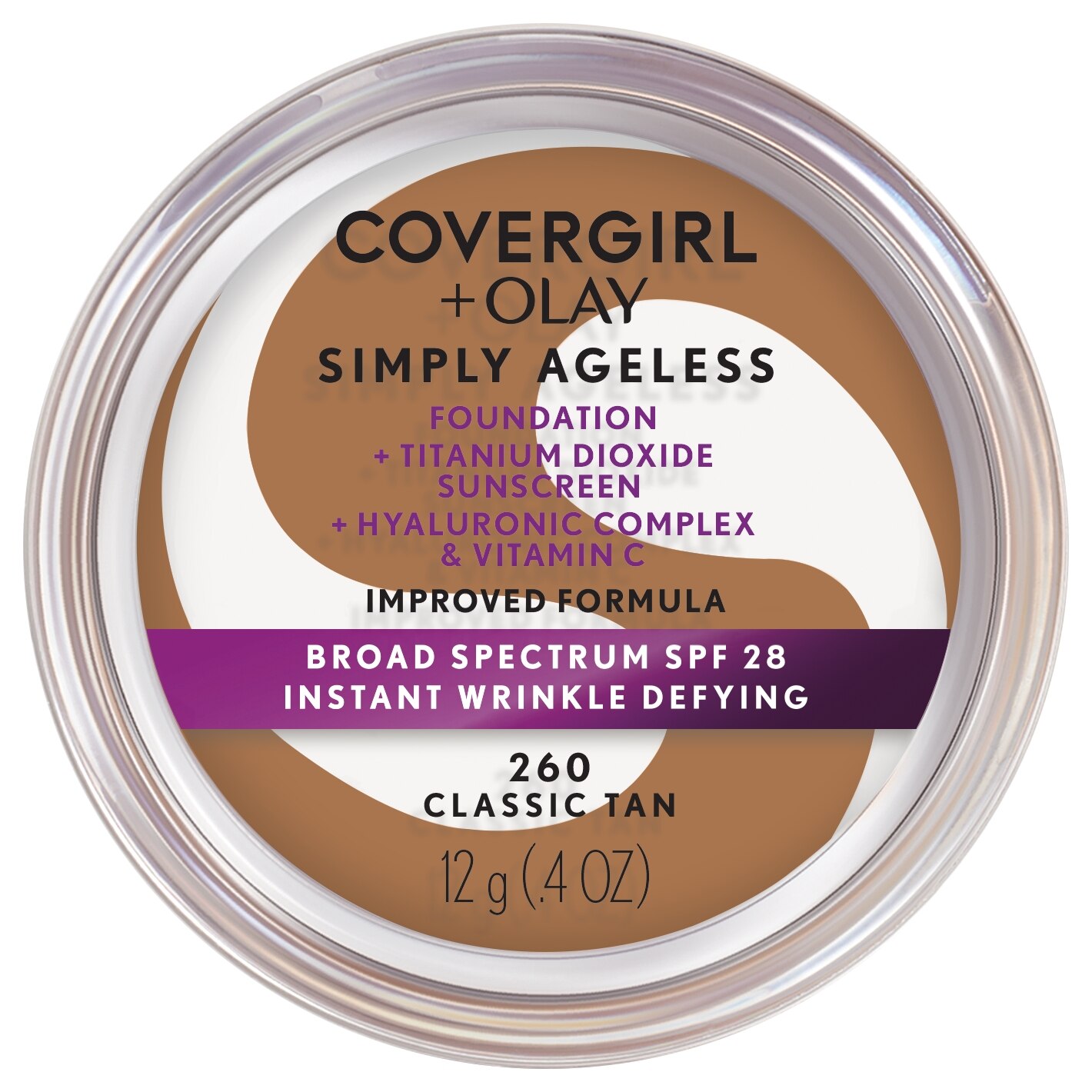 CoverGirl Simply Ageless Wrinkle Defying Foundation, Classic Tan