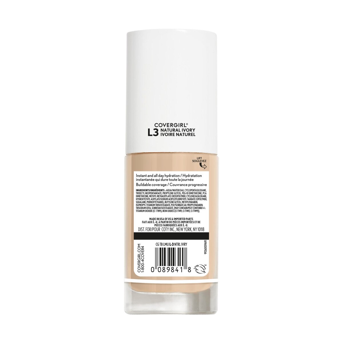 CoverGirl TruBlend Liquid Makeup, Natural Ivory L3 - CVS CoverGirl TruBlend Liquid Makeup, Natural Ivory L3 - CVS