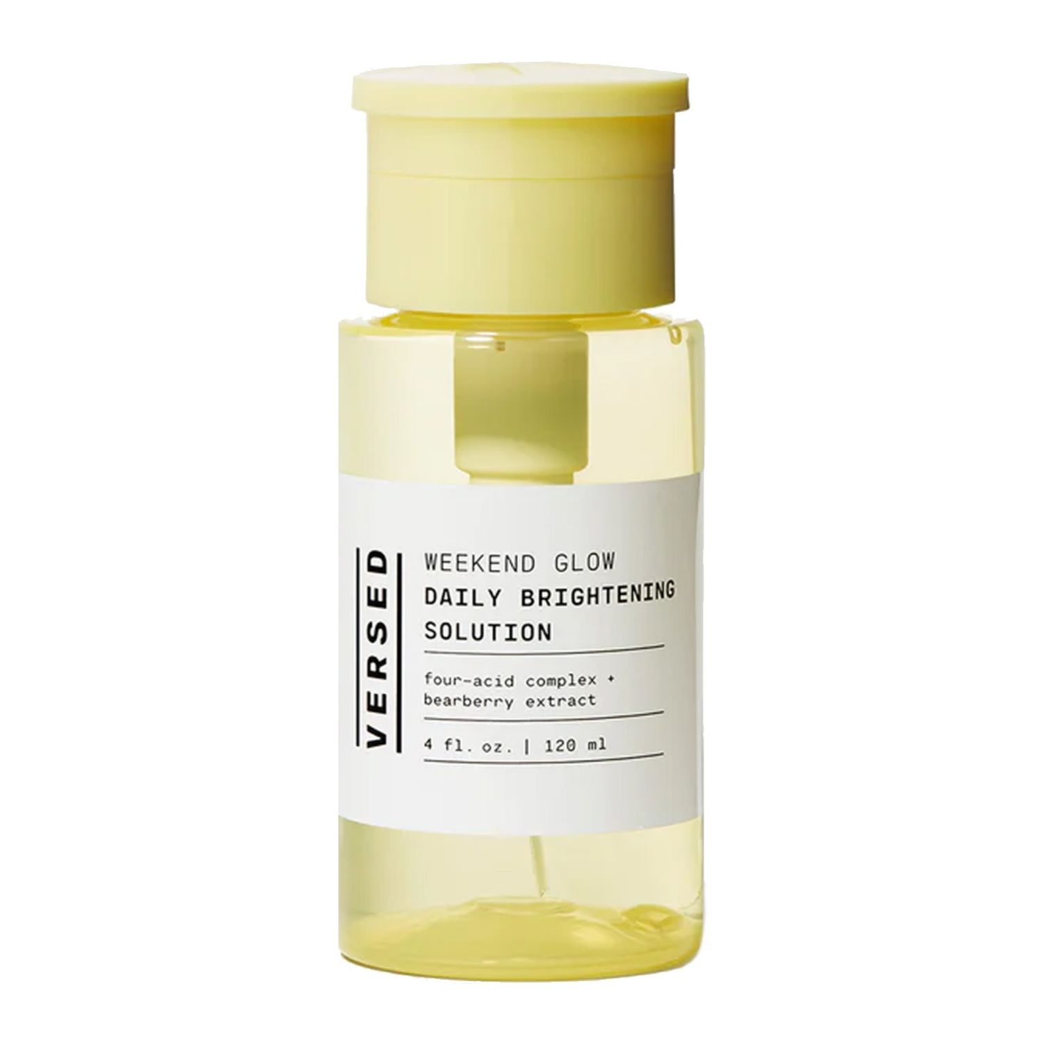 Versed Weekend Glow Daily Brightening Solution, 4.0 fl. oz.