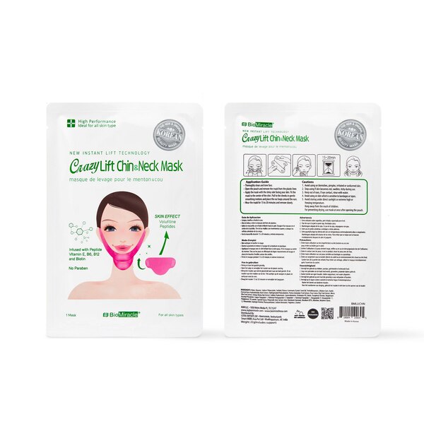 BioMiracle Crazy Lift Chin & Neck Mask