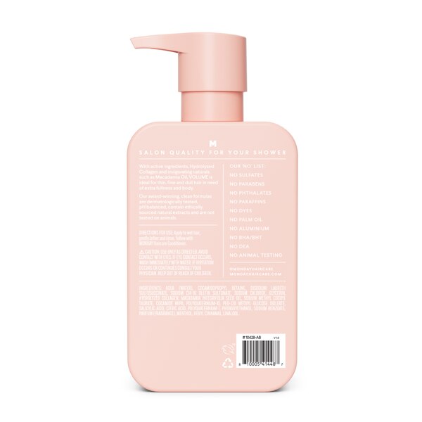 MONDAY Volume Shampoo, 12 OZ