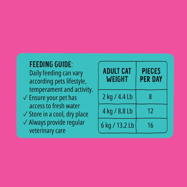BONKERS Crunchy and Soft Cat Treats, Seafood & Eat It! Flavor, 6.3oz