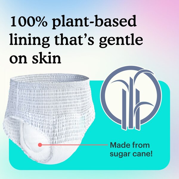 Because Sensitive Overnight Bladder Control Underwear