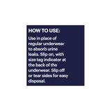Because Sensitive Overnight Bladder Control Underwear, thumbnail image 4 of 12