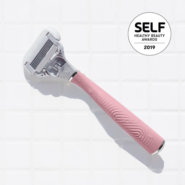 Flamingo Women's 5-blade Razor with Replacement Blade Cartridge