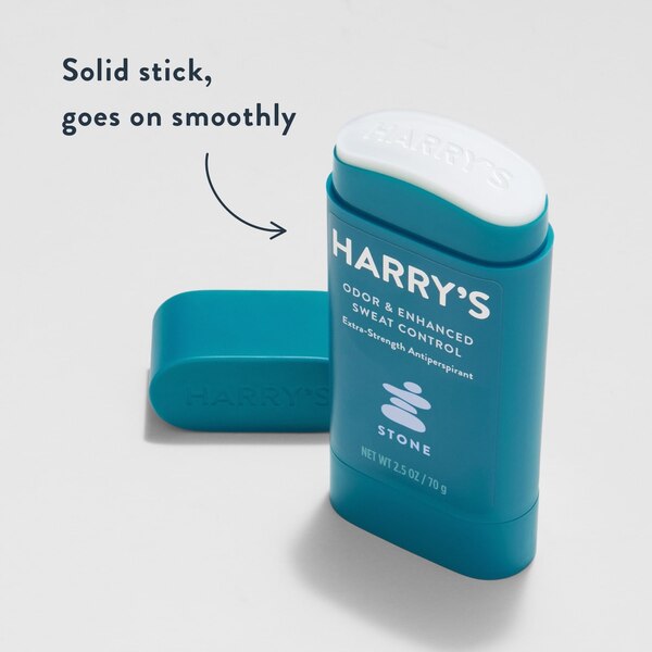 Harry's 48-Hour Odor & Enhanced Sweat Control, Extra Strength Antiperspirant, Stone, 2.5 OZ