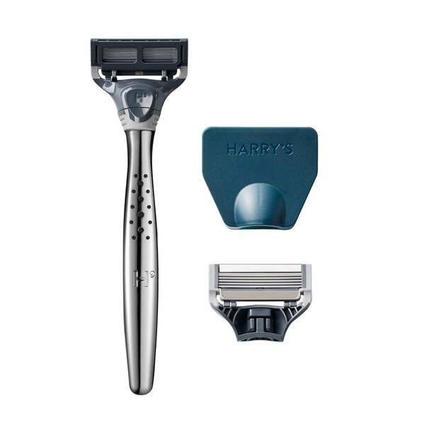 Harry's Men's Craft Handle Razor + 2 Razor Blade Refills