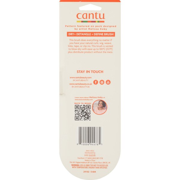 Cantu By Melissa Koby Everything Brush, Black