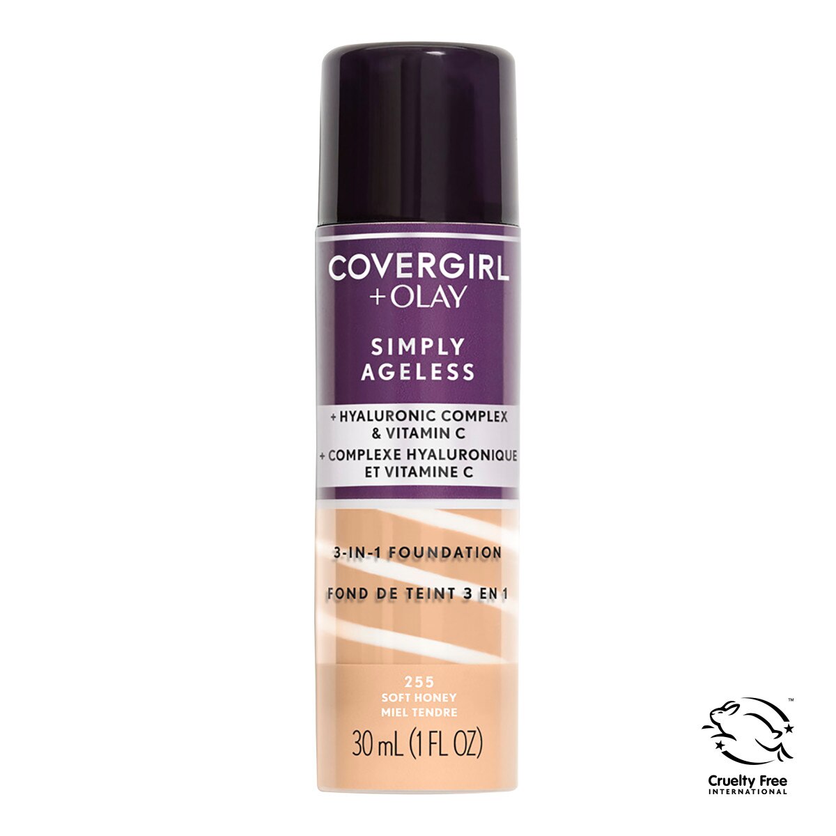 CoverGirl + Olay Simply Ageless 3-in-1 Foundation, Soft Honey