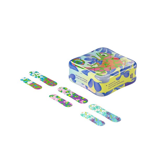 Welly Flex Fabric Bandages, Color Changing, Assorted, 30 CT