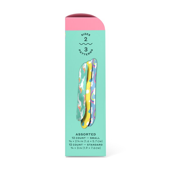 Welly Bravery Badges Unicorn Carton, 24 CT