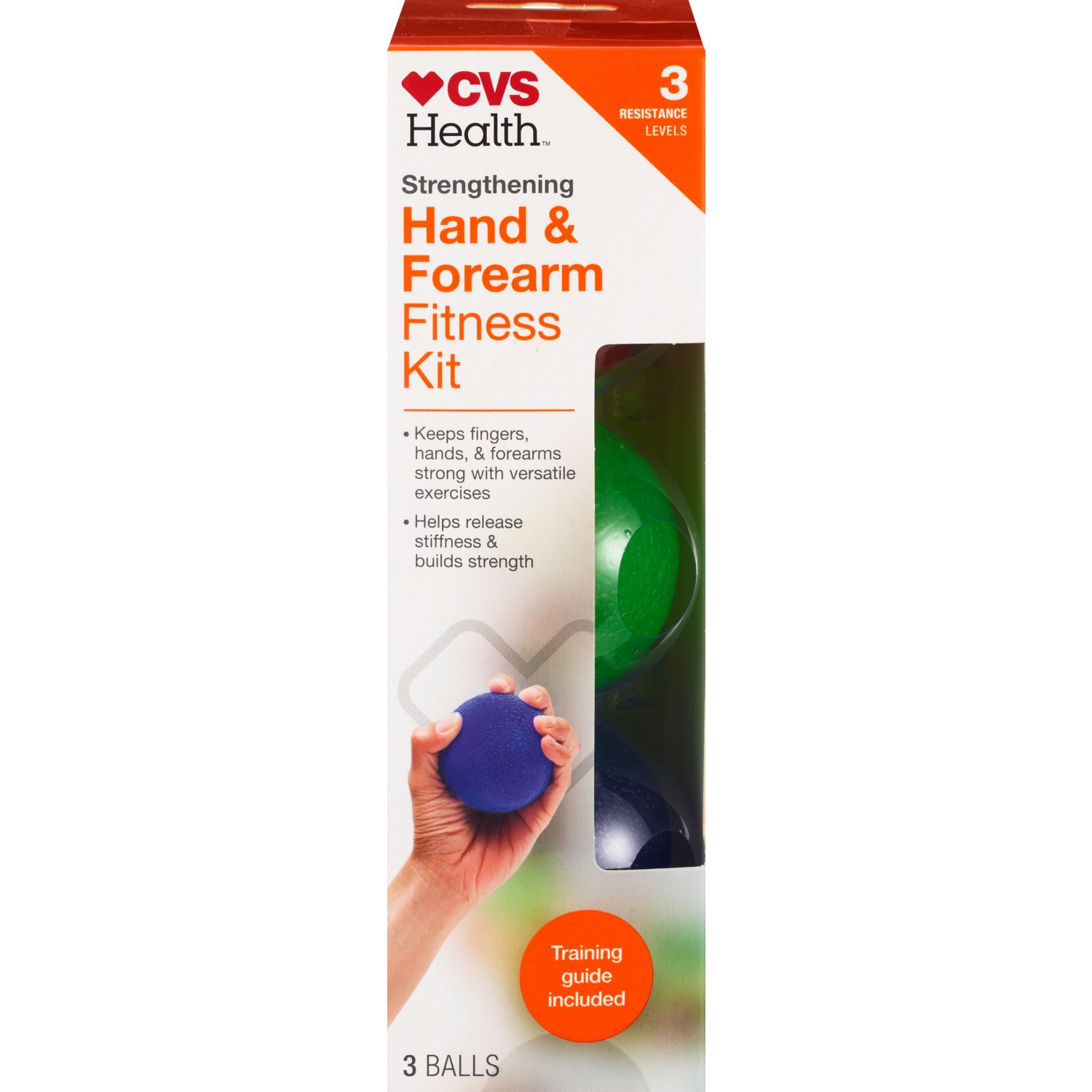 CVS Health Strengthening Hand Forearm Fitness Kit