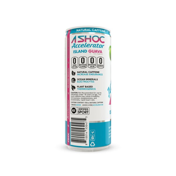 A SHOC Accelerator Smart - Bebida energética, 12 oz