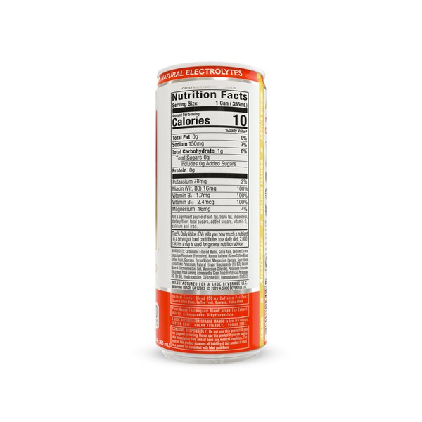 A SHOC Accelerator Smart Energy Drink, 12 OZ