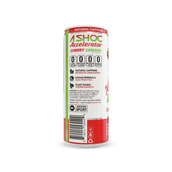 A SHOC Accelerator Smart - Bebida energética, 12 oz