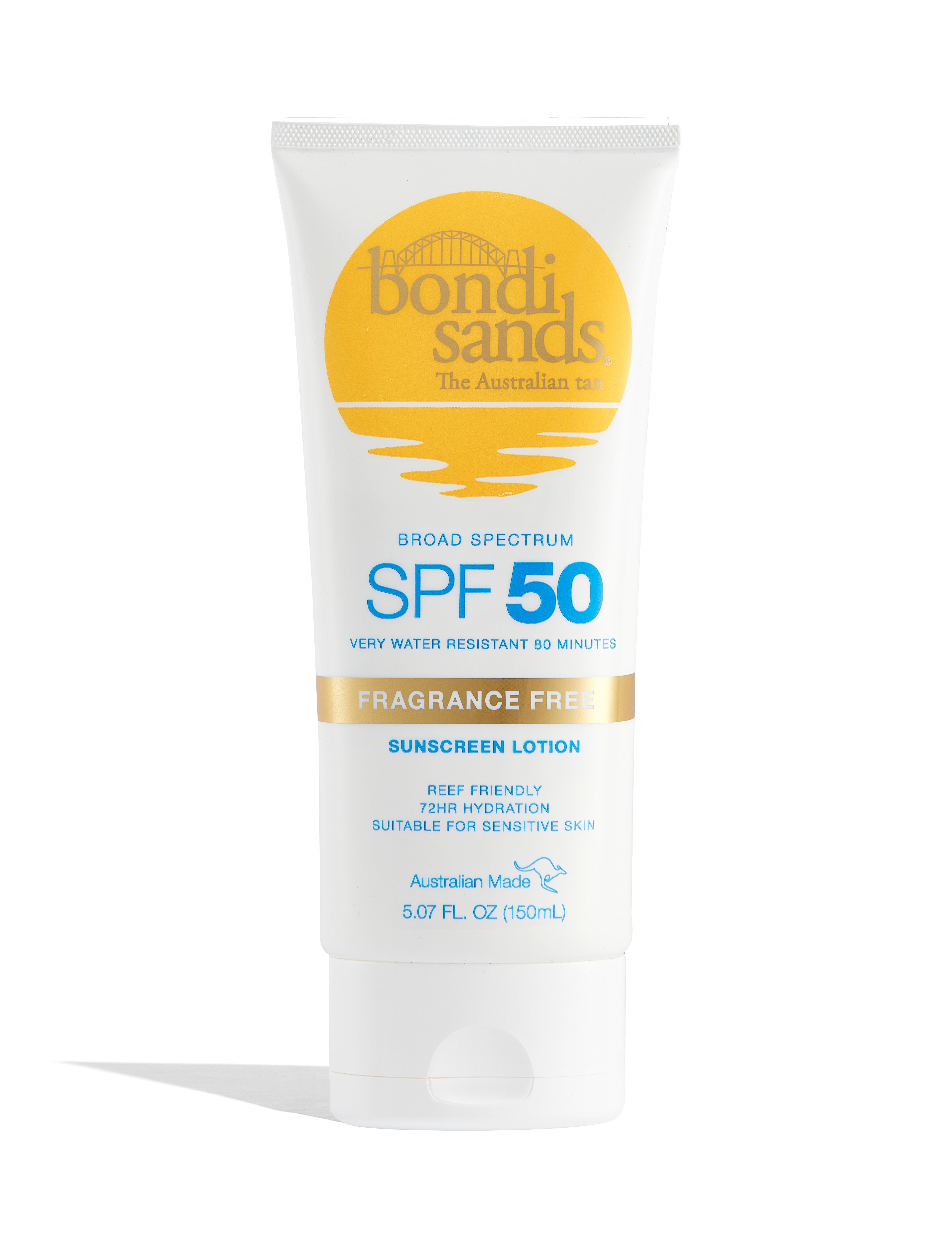 Bondi Sands SPF 50 Fragrance Free Sunscreen Lotion, 5.07 OZ