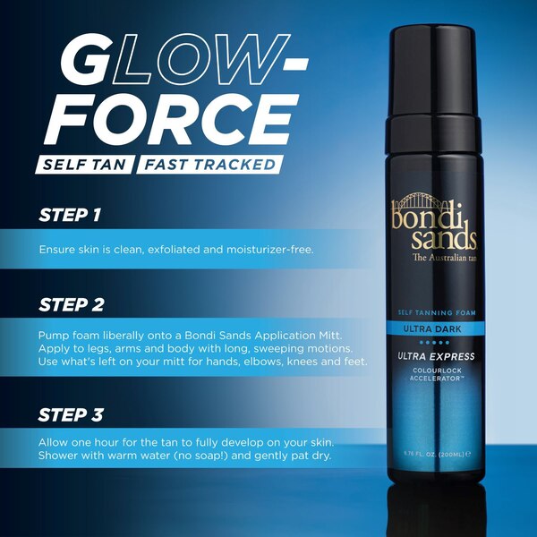 Bondi Sands Ultra Express Self-Tanning Foam, Ultra Dark