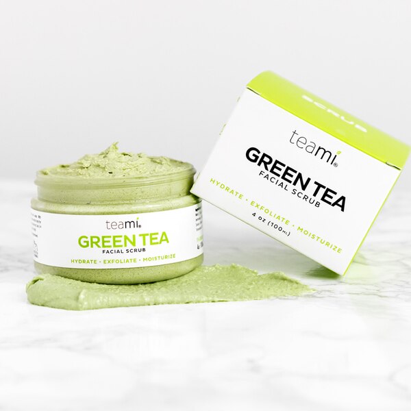 Teami Green Tea Facial Scrub, 4.5 OZ