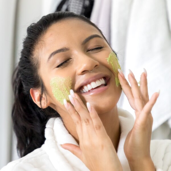Teami Green Tea Facial Scrub, 4.5 OZ