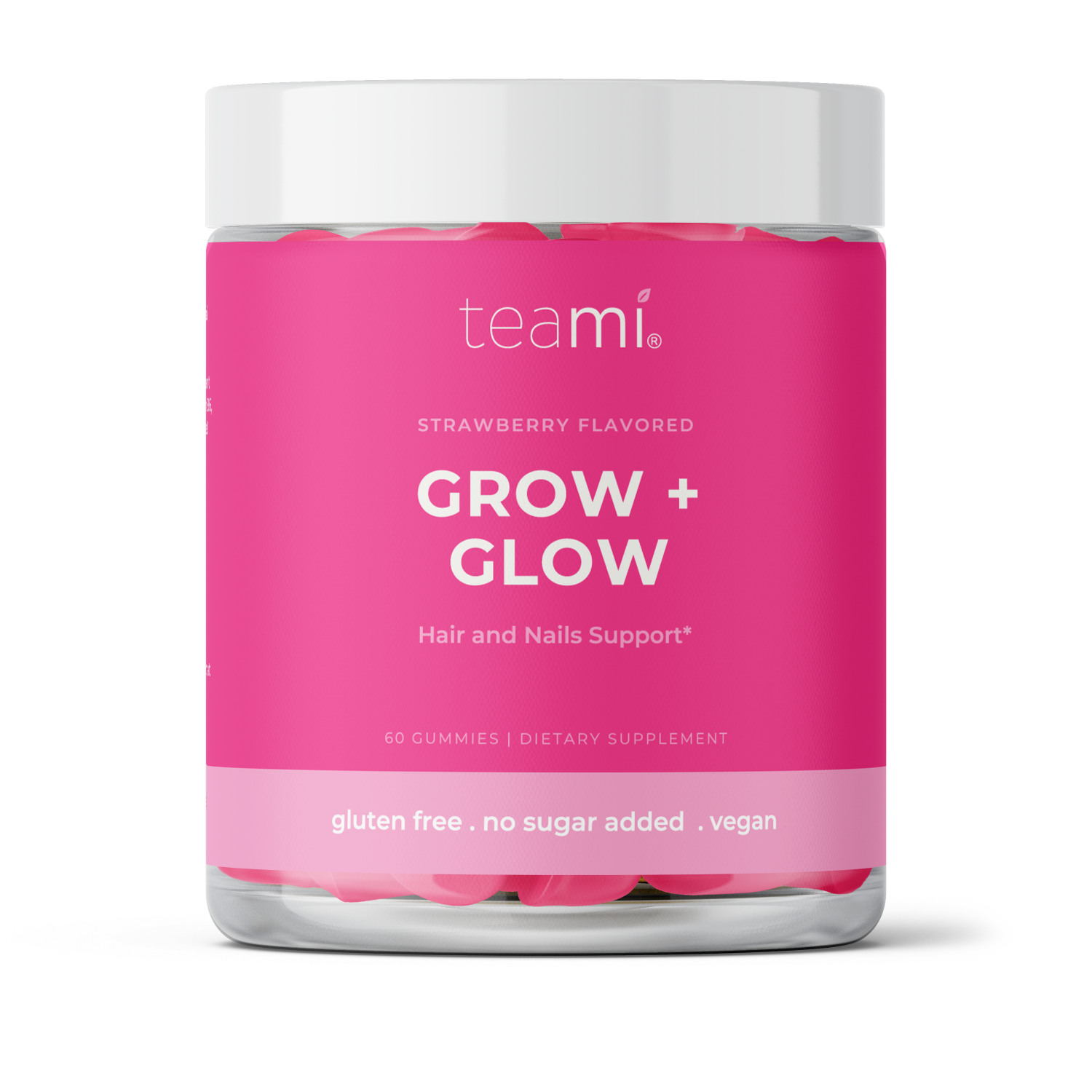 Teami Grow + Glow - Gomitas, 60 u.