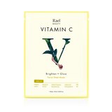 Rael Beauty Brightening Vitamin C Facial Sheet Mask, thumbnail image
