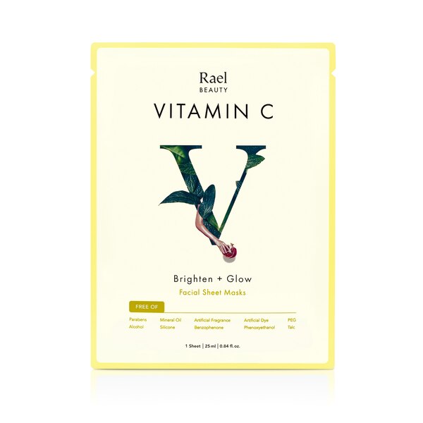 Rael Beauty Brightening Vitamin C Facial Sheet Mask