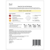 Rael Beauty Brightening Vitamin C Facial Sheet Mask, thumbnail image