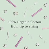 Rael Organic Cotton Tampons with BPA-Free Applicators, thumbnail image 5 of 5