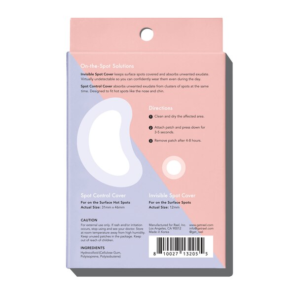 Rael Beauty Travel Size Miracle Patch Duo