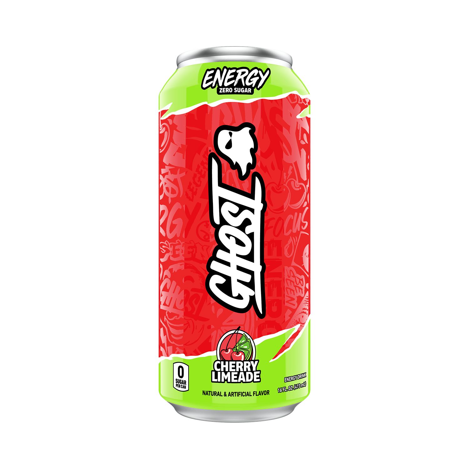GHOST, Energy Cherry Limeade, 16 oz