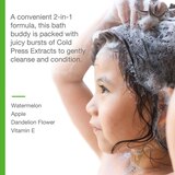 Raw Sugar Kids Shampoo And Conditioner, Watermelon Apple, 12 OZ, thumbnail image