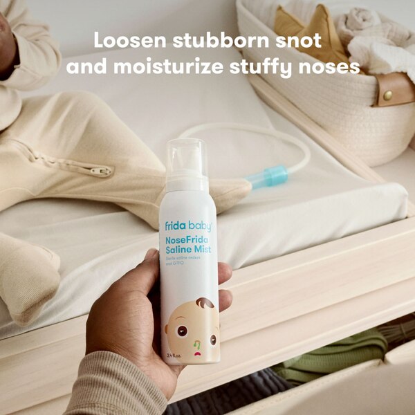 FridaBaby Nose Frida Saline Mist, 3.4 OZ
