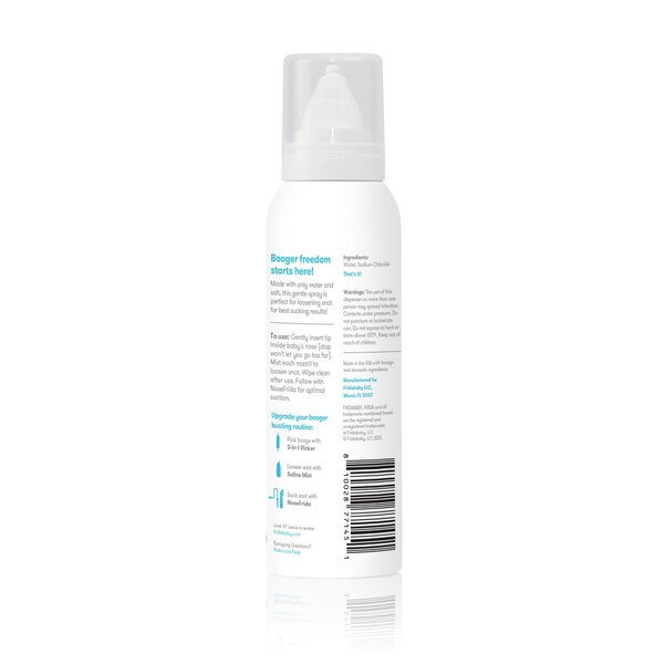 FridaBaby Nose Frida Saline Mist, 3.4 OZ